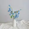 Sino de Vento de Lã Tricotado Acabamento de Flor Feito à Mão Flor de Lírio-do-Vale Flor Artificial Decoração Criativa para o Dia dos Formandos Presente para Amigos