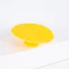Cepillo para Lavar la Cara Cepillo de Silicona para Lavar el Cabello Cepillo Facial de Silicona Manual Limpieza Profunda Cepillo Facial Exfoliante