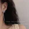 Pendientes de Borla de Cristal de Mariposa de Hada Súper Pendientes de Moda para Vacaciones en la Playa Lujo Ligero Pendientes de Nicho Sentido Avanzado Pendientes Exquisitos