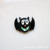 Novo Halloween Vampiro Fantasma Abóbora Morcego Resina Acessórios DIY Halloween Hairpin Hairband Anel Acessórios