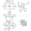 007 Transformador Anillo Magnético Base de Inductor Base Base 3+3 Pines Ytr-007