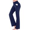 Pantalones de yoga de cintura alta y pierna ancha de talla grande para primavera y verano de 2024, ropa de mujer europea y americana transfronteriza en stock
