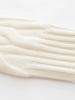 Fábrica de Suéteres Dalong Source Suéter Corto Grueso de Algodón Puro para Mujer Invierno Cuello Alto Manga Larga Trenzado Versátil Top de Punto