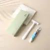 Escova de Dente Descartável de Carvão de Bambu de Alta Qualidade Personalizada de Fábrica para Hotéis e B&Bs Conjunto de Higiene Pessoal Portátil para Viagem