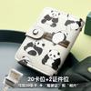 Lindo tarjetero de panda personalidad nicho gran capacidad tarjeta ultradelgado compacto portátil licencia de conducir funda para tarjetas chaqueta al por mayor