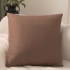 Funda de Cojín Decorativo de Lino Color Sólido Funda Gruesa para Cojín de Sofá Funda de Cojín Decorativo para Respaldo de Sala de Estar (Relleno de almohada no incluido) Almohada Grande de Respaldo para Mesita de Noche