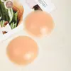 Patch de silicone para levantar os seios para mulheres, ultrafino, sem costura, patch de seios invisível para o verão, anti-amassado, antitranspirante, respirável, patch de seios push-up para vestido de noiva