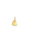 Accesorios de Dosel de Loto Dorado Turquesa Gancho de Oreja Chapado en Plata S925 Oro K Accesorios Hebilla Colgante Cabeza Accesorios de Pendientes de Loto