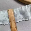 Borda de dente de cão com babado de tule de renda de bolinhas de três camadas de 6CM de largura Decoração de acabamento para vestido de boneca Lolita princesa