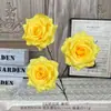 3 Rosas de Diamante Artificial para Decoración de Salón de Bodas, Arreglo Floral para Pasillo de Boda, Paisajismo de Rosas en Cascada de Centro Comercial