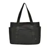 Bolsa Tote Multibolsillos para Dormitorio Hogar Nueva Gran Capacidad Estudiante Viaje Diario Bolso de Hombro Único Simple Fresco Bolso Cruzado de Alta Calidad