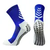 Calcetines Deportivos de Media Pantorrilla para Hombre Calcetines para Correr Antideslizantes Silicona Espesados Base de Toalla Resistentes al Desgaste Absorbentes de Sudor