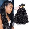 Peluca europea y americana, cortina de pelo Jurchen, ondas de agua, cabello humano barato, venta al por mayor, generación transfronteriza