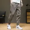 Jeans de Carga Retro Americanos para Hombre Moda de Verano Marca Popular Ajustados Tipo Lápiz Ropa de Protección Laboral Resistente al Desgaste Pantalones de Trabajo