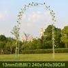 Arco de Ferro suporte de flores suporte para trepadeiras suporte simples para caminho suporte para roseira vinha bucha pepino rosa jardim de rosas