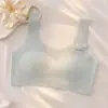 Ropa Interior sin Costuras sin Varillas para Niñas Escolares, Conjunto de Sujetador Tipo Chaleco Deportivo al por Mayor, Copa Completa