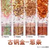 Comercio Exterior 0.2*1.5mm Tiras de Cebolla Rosa Brillante Pelo de Pierna Manicura Parche DIY Pegamento Flujo Cáñamo Uña Portátil Joyería para Uñas
