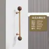 Puxadores de Latão Estilo Francês para Armários de Madeira Maciça Estilo Antigo, Portas de Guarda-Roupa, Sapateiras, Móveis, Coleção de Puxadores Longos para Gavetas Estilo Chinês Novo