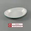 A8 Melamina Patrón de Tela Simple Verde Vajilla Plato para Fondue Plato de Res y Cordero Plato para Barbacoa Plato para Plato de Fondue Plato de Rollo de Res Graso
