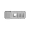 Grifo de cocina a prueba de salpicaduras almacenamiento silicona desagüe lavabo de baño encimera lavabo inferior alto impermeable