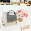 Generación transfronteriza al por mayor bolso de mano de diamantes completo bolso de mujer 2024 verano nueva moda cadena diamante hombro bandolera