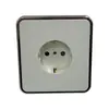 Panel de pared enchufe interruptor oculto ultrafino doble control unipolar doméstico apertura única control único multifunción explosiones de Amazon