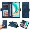 Funda para teléfono adecuada para Huawei Nova14 con patrón de diamante, cielo estrellado en relieve, para Honor 400/X8C/Magic7, con ranura para tarjetas