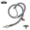 Lanyard Popular para Teléfono Móvil de Muñeca 6mm Fuerte para Colgar en el Cuello Cruzado Ajustable Exterior Montañismo Cuerda Trenzada Anti-Pérdida Color Pistola