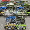 Bolsas de lote de fabricantes de vehículos de ingeniería traje de juguete puestos suministro de mercado nocturno saneamiento vehículos de granjero traje vehículos de transporte militar