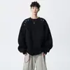 Sudadera Floral Nueva para Hombre Otoño/Invierno 2026, Moda Trendy Suelta de Cuello Redondo Casual para Hombre