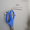Gancho Magnético para Puerta de Cocina Colgador Trasero para Llaves Ventosa Sin Taladro Hierro Neodimio Gancho Magnético de Ventosa Lateral para Refrigerador