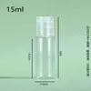 Gama completa de especificações, frascos finos de plástico transparente, frascos selados para amostragem de líquidos, frascos de amostragem de PET