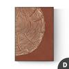 Pintura Colgante Abstracta Creativa Elegante para Sala de Estar Líneas Abstractas Geométricas de Piso a Techo Pintura Decorativa para Entrada Una Enorme