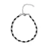 Pulsera de estilo bohemio con cuentas de arroz ultra finas simples y cuentas redondas de acero inoxidable, moda transfronteriza, pulsera para mujer, venta al por mayor