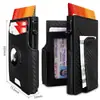 Estuche Protector Popular de Amazon para Localizador Apple Airtag, Aleación de Aluminio, RFID, Multifuncional, Portatarjetas Magnético para Hombres