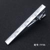 Presilha de Gravata de Metal Yiwu Entrega Fábrica Pronta Entrega Transfronteiriça Mais Vendida Prata Terno Formal Negócios Terno Masculino