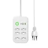 Enchufe de Alimentación de Brasil Regleta de Alimentación para Exportación a Brasil 3/4/5/6 Posiciones con USB