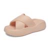 Pantuflas de Suela Gruesa Que Se Sienten Como Mierda, Pantuflas Simples de Verano para Interior del Hogar Antideslizantes, Pantuflas para Exterior para Mujer de Suela Suave para Baño