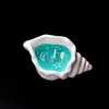 Vela Roxa Artesanal Brisa do Mar Gesso Concha Vela Perfumada Produto Acabado Presente para Amigos Presente de Aniversário Lembrança Concha Estrela do Mar