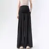 Calça de Maternidade Verão Estilo Fino Calça Yamamoto 2026 Nova Calça Reta de Perna Larga Gravidez Inicial Solta Tamanho Plus Roupas de Verão