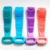 Toalla de baño de silicona Poderoso artefacto para frotar la espalda al bañarse Frotador de barro Cepillo de espalda para hombres y mujeres Toalla para frotar Lavado de espalda Doble cara