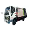 Fabricante de Caminhão Compactador de Lixo Tipo Basculante com Caçamba Dongfeng Dolica D5, Certificado C, Licença Azul, para Propriedades Residenciais de 6,5 Metros Cúbicos