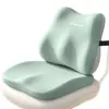 Cojín de soporte lumbar para silla de oficina, almohada para la cintura para estar sentado mucho tiempo, cojín de soporte para la cintura, cojín de asiento para estudiantes, cojín para glúteos