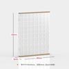 Suporte de Exibição de Acrílico com Insígnias, Porta-Objetos Transparente para Mesa, Caixa de Armazenamento Millet, Porta-Pingentes