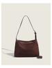 Bolso Stray para Mujer Otoño e Invierno Nuevo Ante Ante Esmerilado Bolso de Axila Vintage para Viaje Bolso Dumpling de Hombro Cruzado