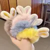 Orelhas Pelúcia Corda de Cabelo Anel de Cabelo Celebridade da Internet Menina Bola Ponda Fofo Cabelo Elástico de Cabelo Corda de Cabelo Acessório de Cabeça