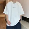 Verde aguacate 320g Camiseta Pesada para Hombre Estilo Americano Retro Ante Manga Corta oversize Manga Larga Cercana