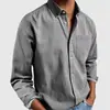 Otoño 2024 Nuevo Comercio Electrónico Transfronterizo Nueva Estación Independiente de Amazon Camisas de Manga Larga para Hombre Nuevas Blusas para Hombre