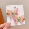 Pinzas para el pelo florales color dopamina para niñas, pasadores con estilo veraniego para flequillo lateral, accesorios dulces y lindos para fotos