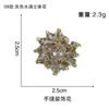 Novos Acessórios para Sapatos Flor Decorativa de Cristal com Contas Feita à Mão em Estoque da Bai Xi Materiais de Decoração DIY